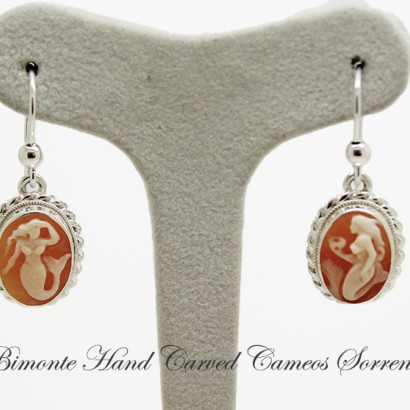 "Sirens"Cameo Earrings
