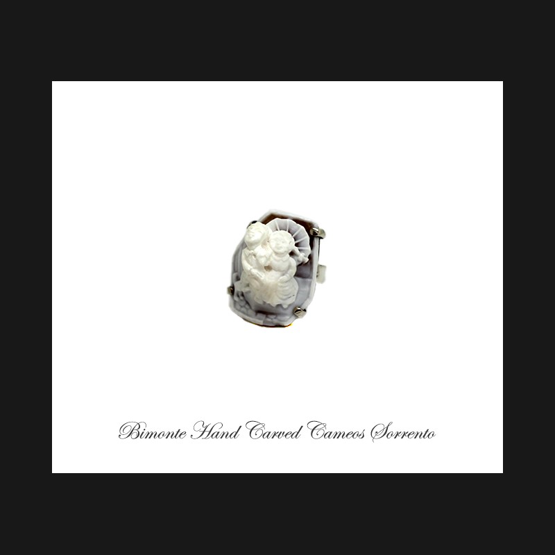 ''Two Lovers'' Cameo Ring