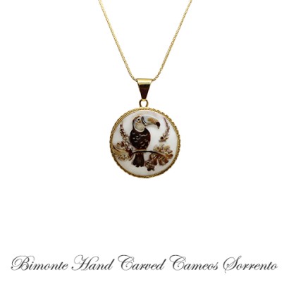 ''Tucano'' Cameo Necklace