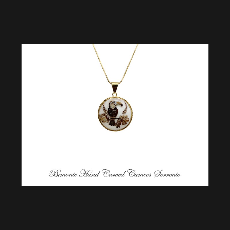 ''Tucano'' Cameo Necklace