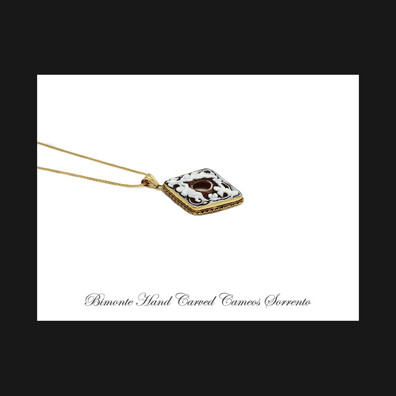 ''My Little Angels'' Cameo Necklace