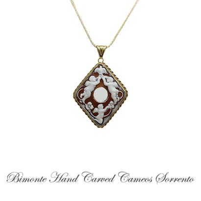 ''My Little Angels'' Cameo Necklace