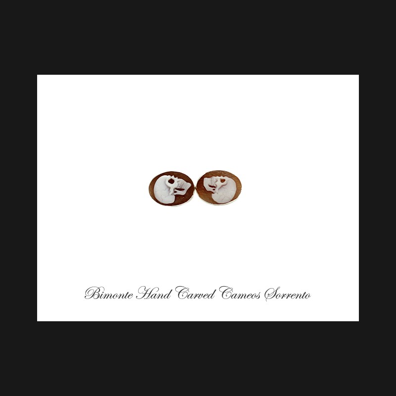 ''Memento Mori'' Cameo Cufflinks