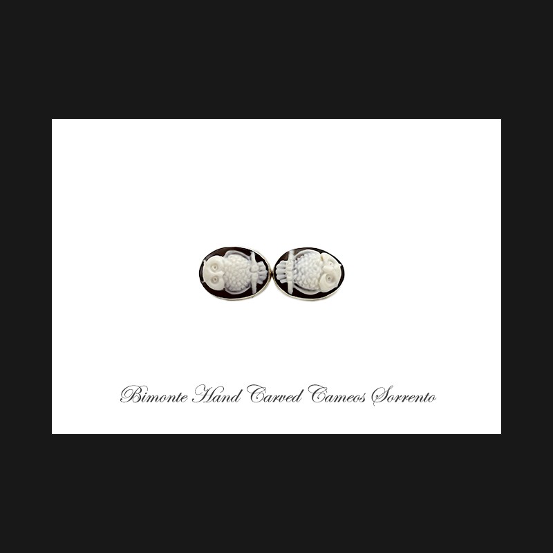''Owl'' Cameo Cufflinks