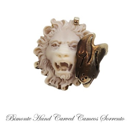 "Strenght"Cameo Ring