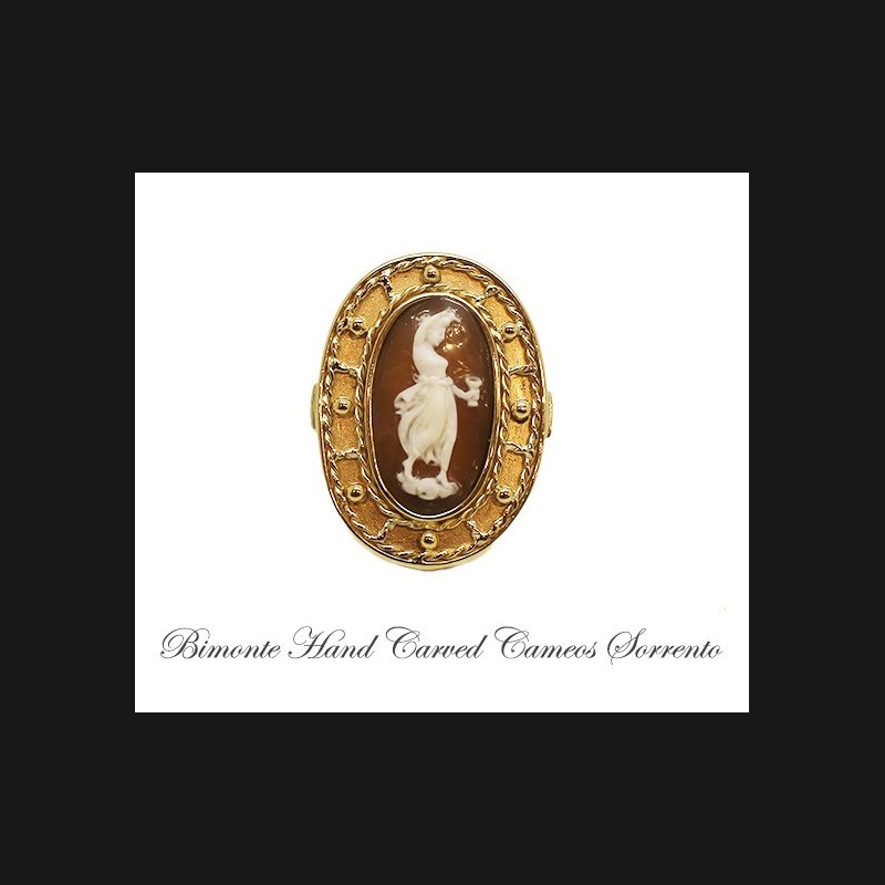 "Ebe"Antique Cameo Ring