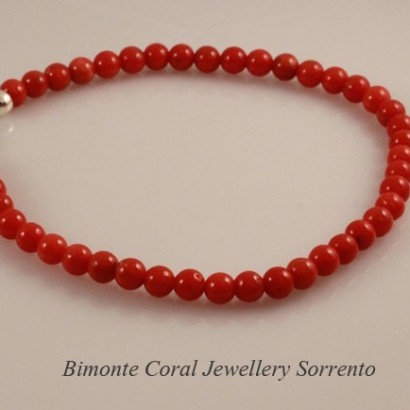 Traditional Red Coral Bracelet