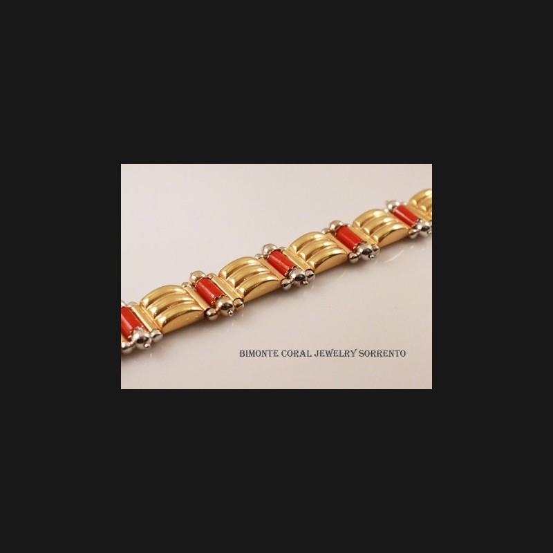Red Italian Coral Bracelet