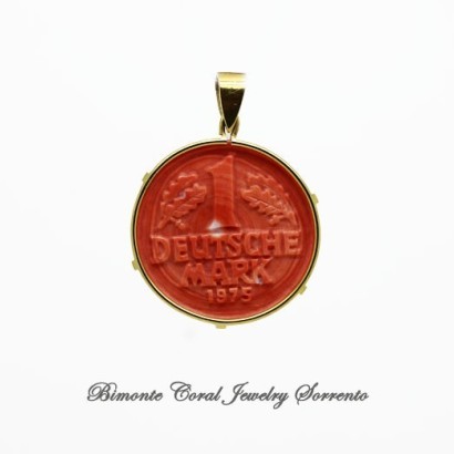 Deutsche Mark Coral Pendent
