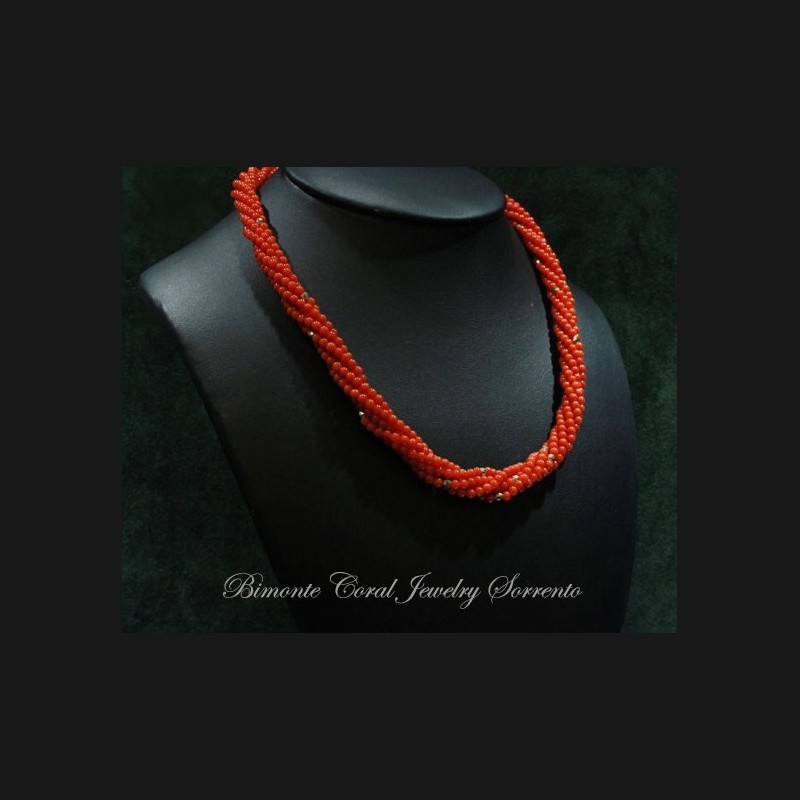 "Stelle" Coral Necklace