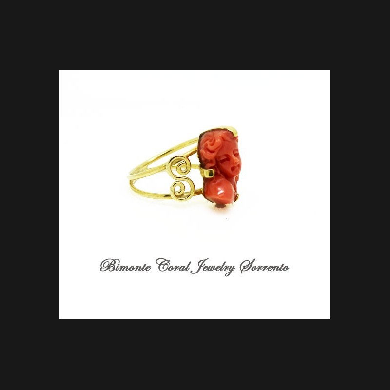 "Flò" Coral Ring