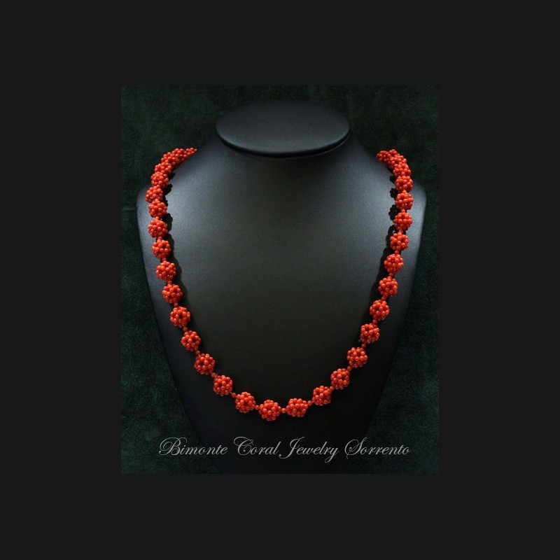 "Rosetta" Coral Necklace