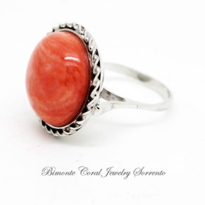 "BonBon" Coral Ring
