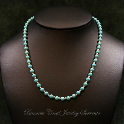 "Cielo" Turquoise Stone Necklace