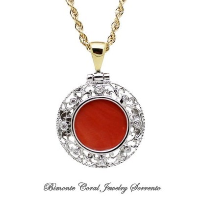 "Cassandra" Coral Necklace