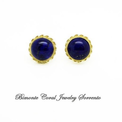 "Rondò" Lapis Lazuli Stone Earrings