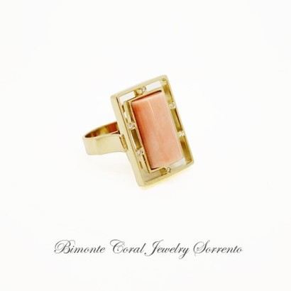 "Andromeda" Coral Ring