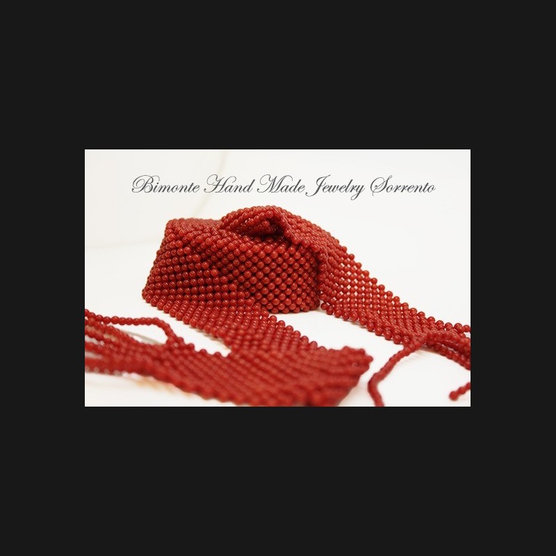 Red Italian Coral SCARF
